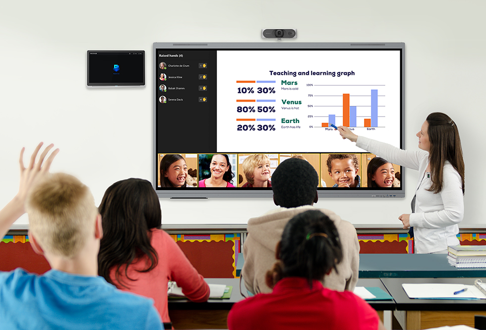 Hệ thống ghi hình bài giảng thông minh MaxHub Capture System V3 trong phòng học hiện đại